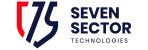 seven sector logo con letras color